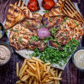 Full Chicken On Charcoal
