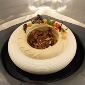 Hummus with Meat