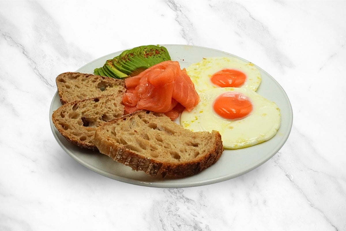 Smoked Salmon and Egg Platter