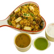 Paneer Tawa Biryani