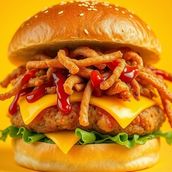 Flapp Signature Chicken Burger