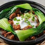 Beef Brisket Claypot Rice 牛腩煲仔饭