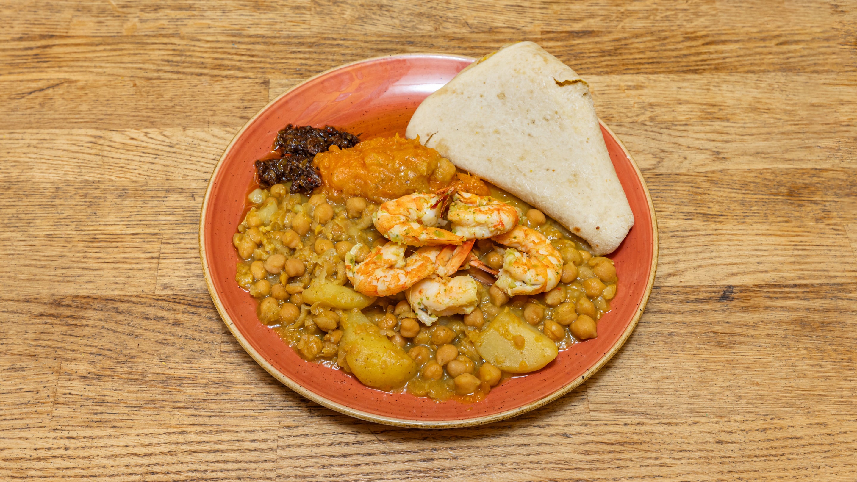 Prawn Roti (G)