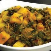 Aloo Palak (Half)