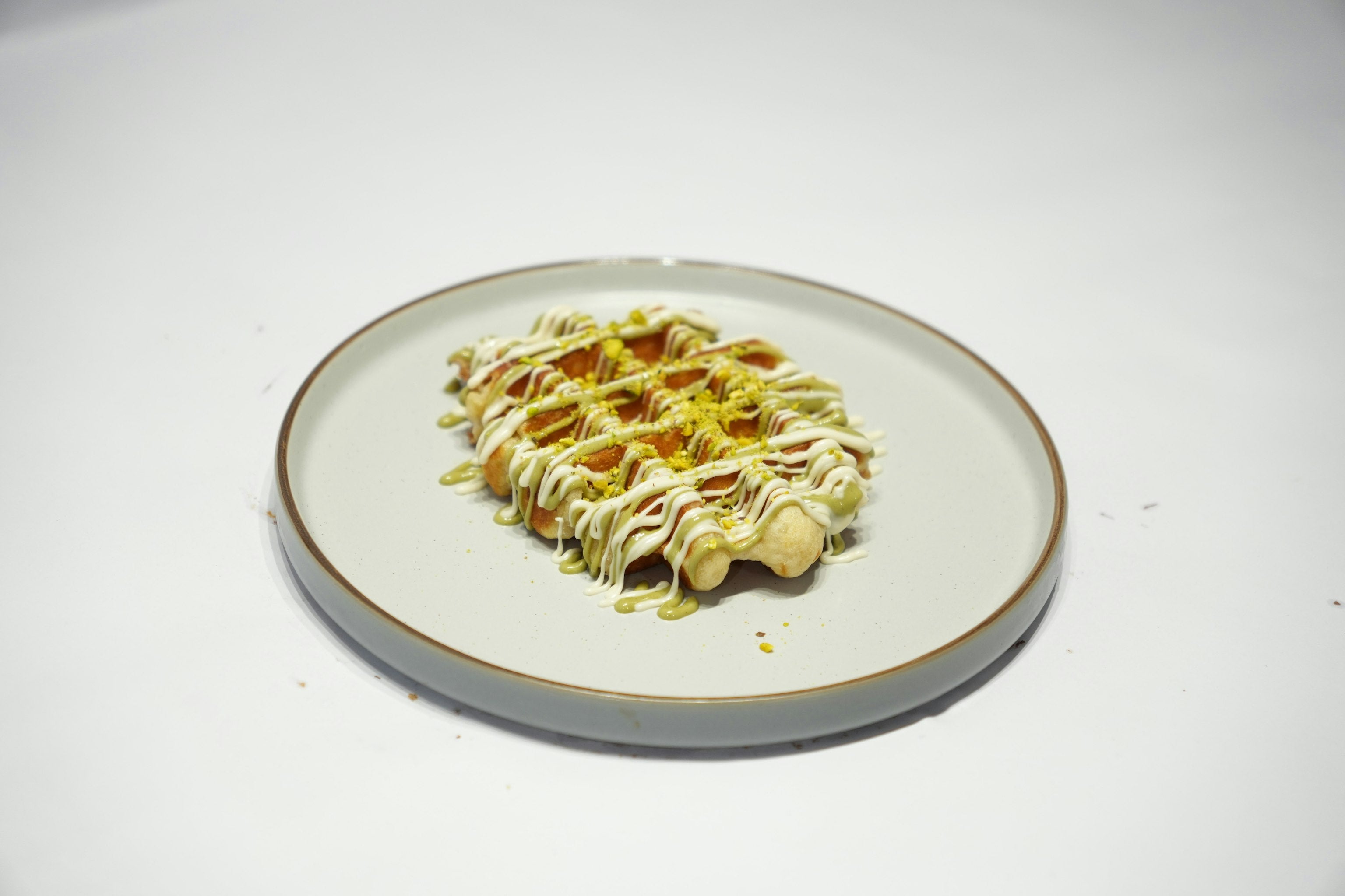 The Pistachio Belgian Waffle