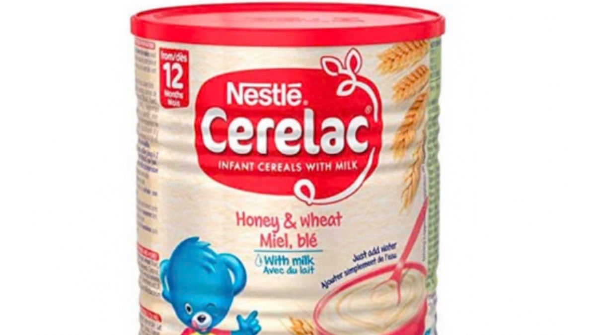 1kg Nestle Cerelac Infant Cereal with Milk - Honey & Wheat (12 Months)