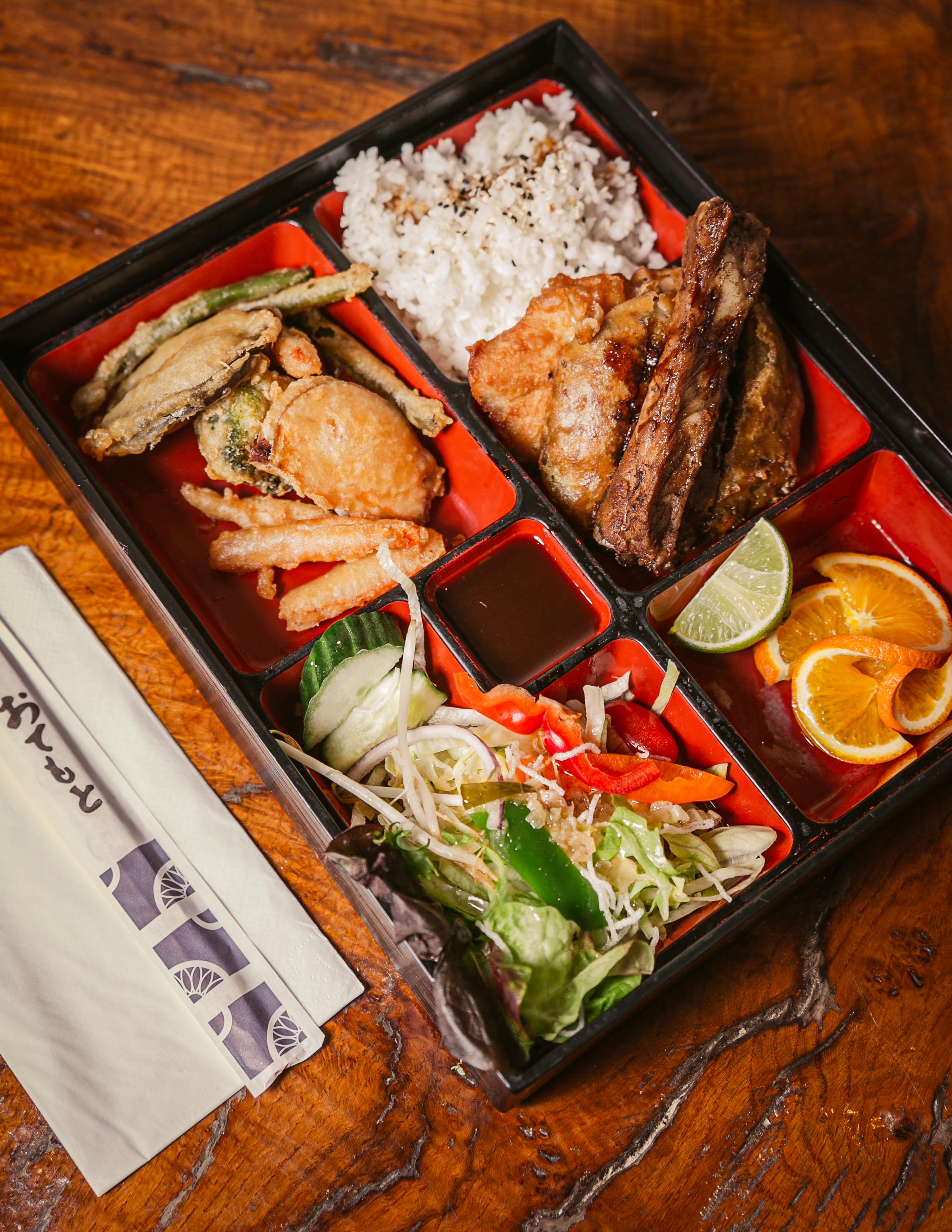Mixed Fry Bento