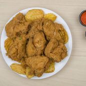 Broasted Hips Meal (4 Pieces)
