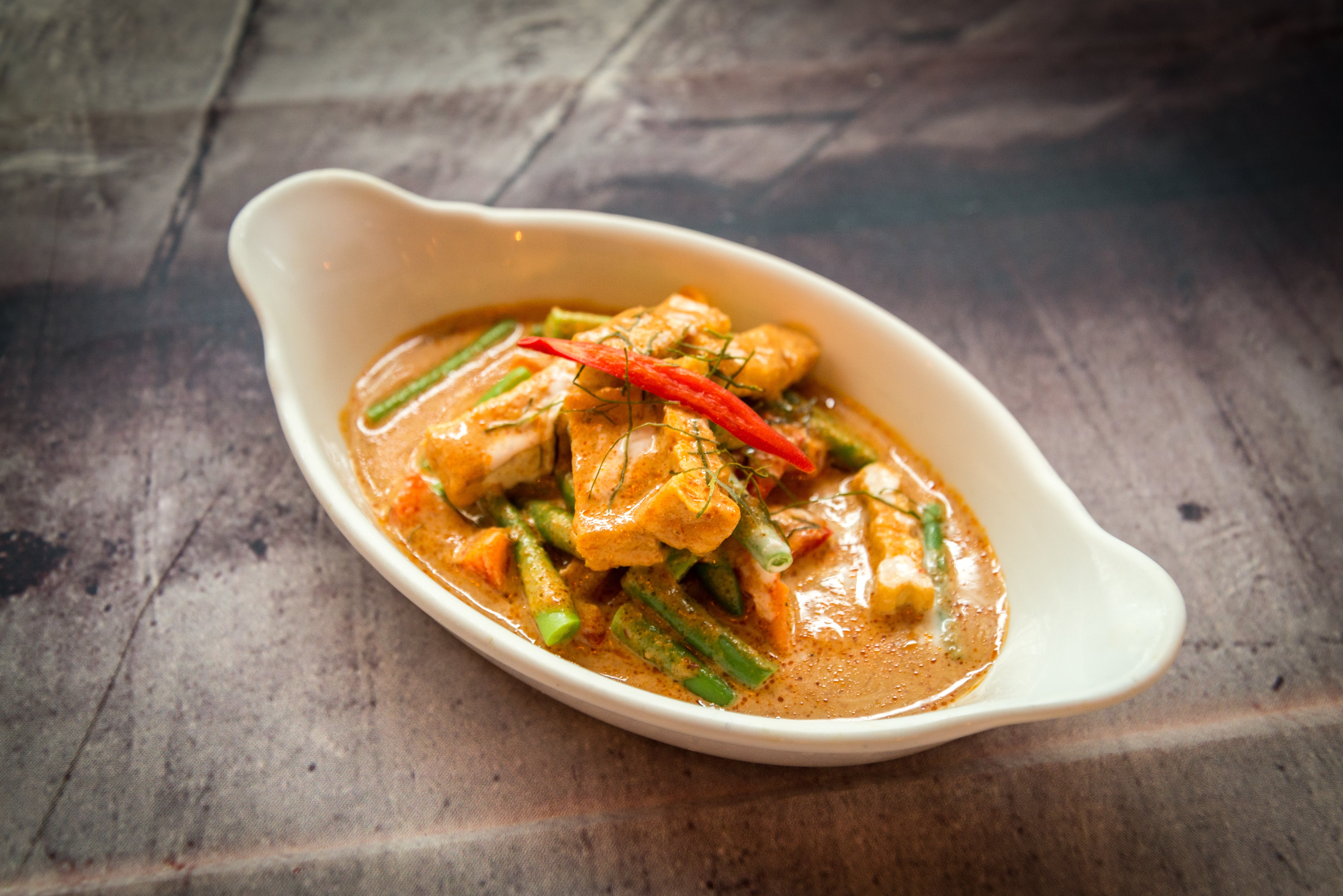 Panang Curry (Aromatic Curry) with Duck