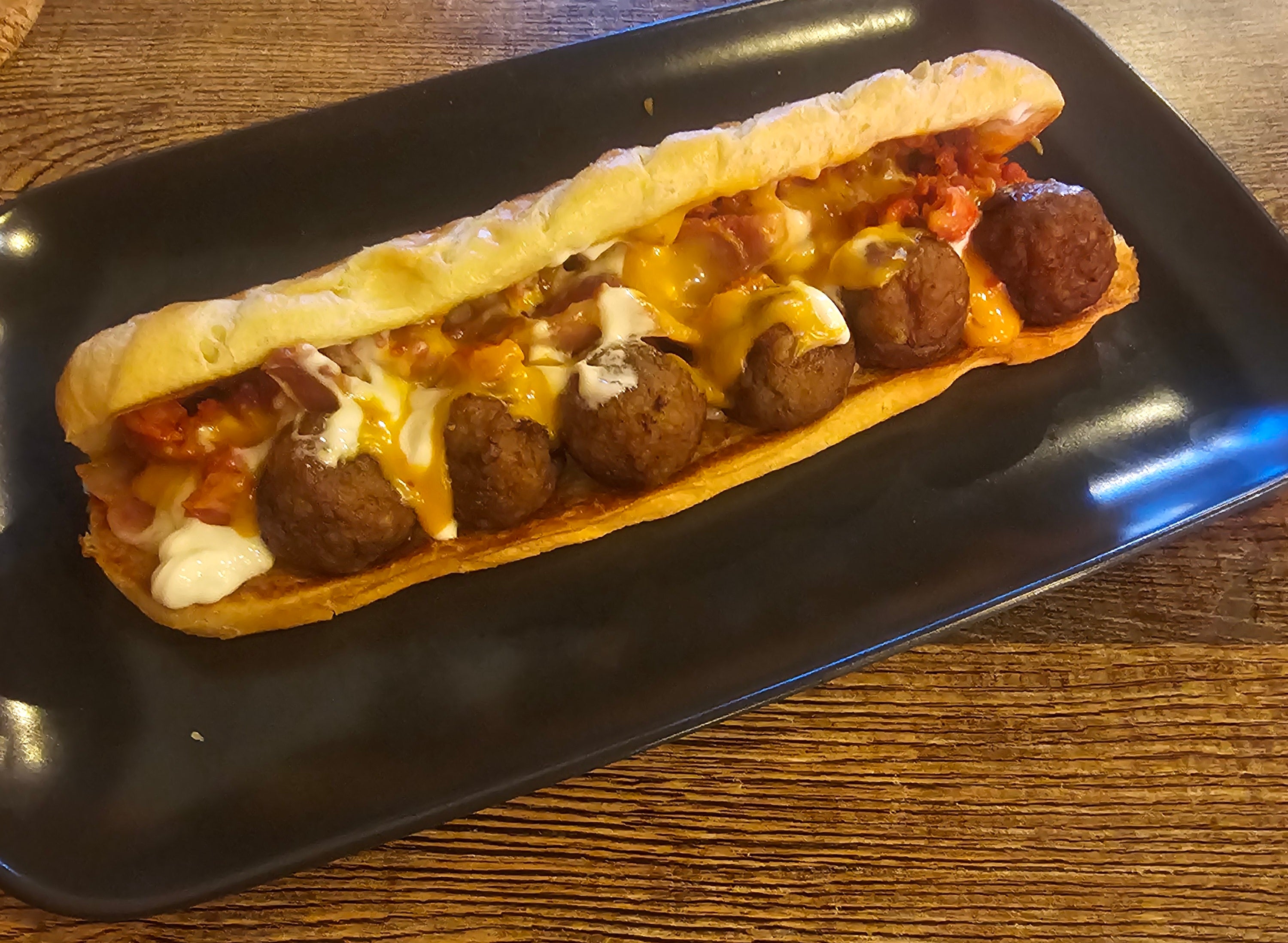 Meatball sub box meal