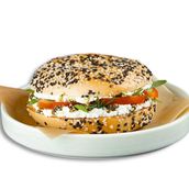 Fresh Zaatar Bagel [ 1+1 ]