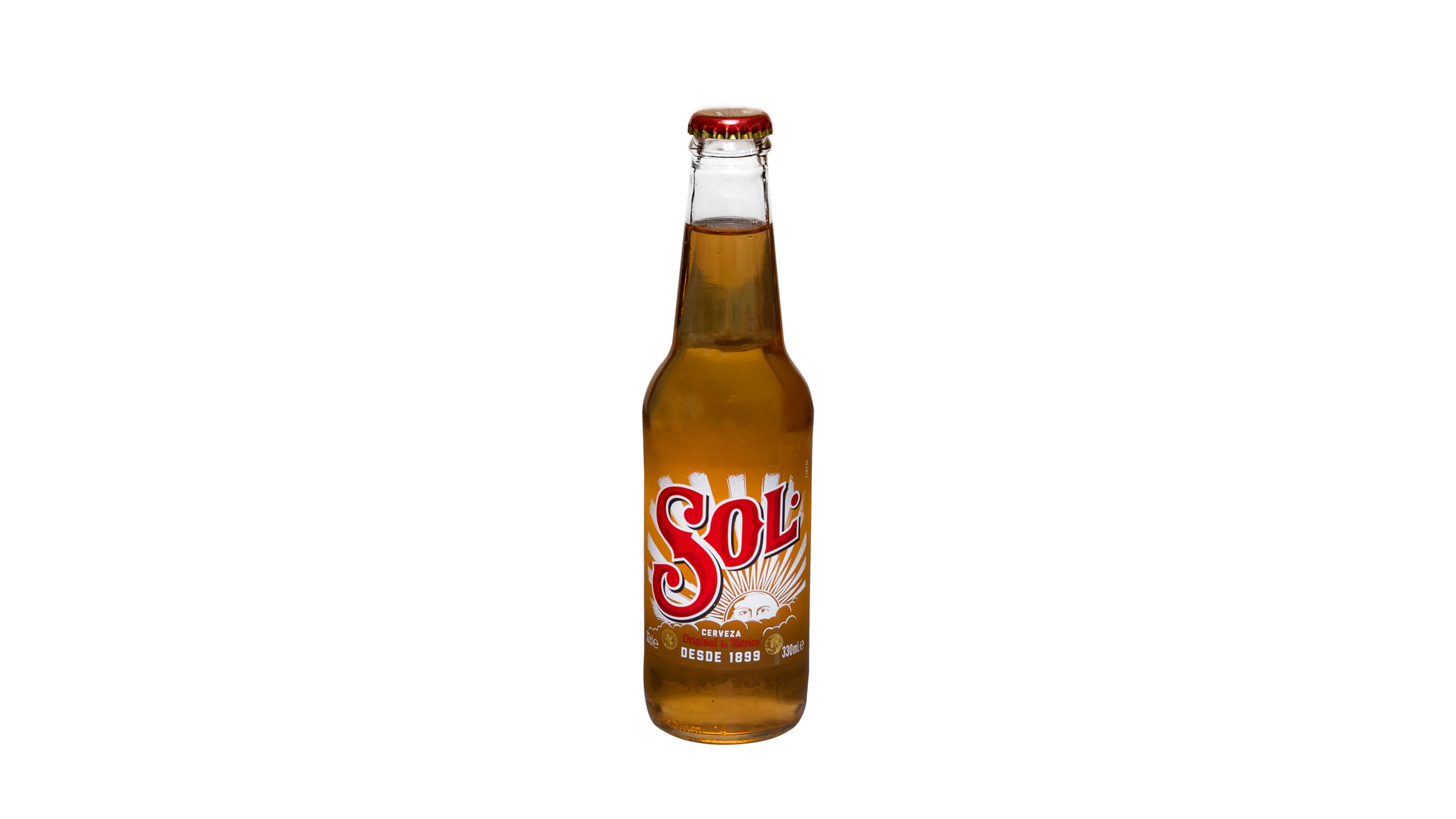 Sol beer 300ml bottle 4.4%