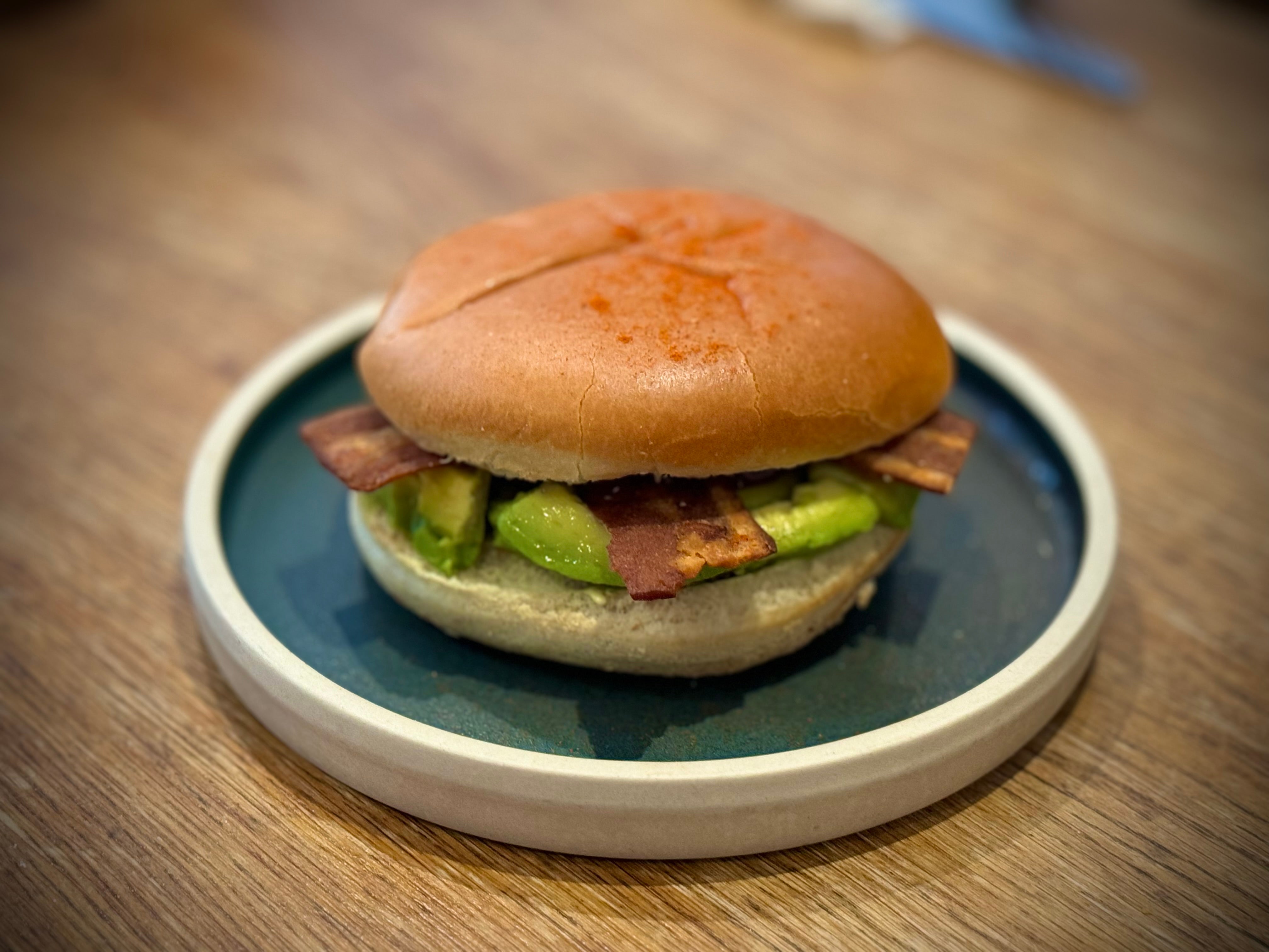 Avocado Bacon Bap