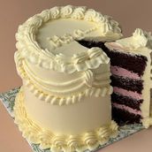 Gender Reveal Cake