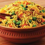 Veg handi briyani