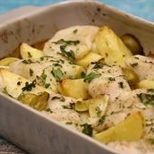 Fillet Fish With Potato Tajin White Or Red