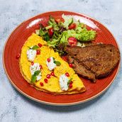 Labneh  Lover's omelette 