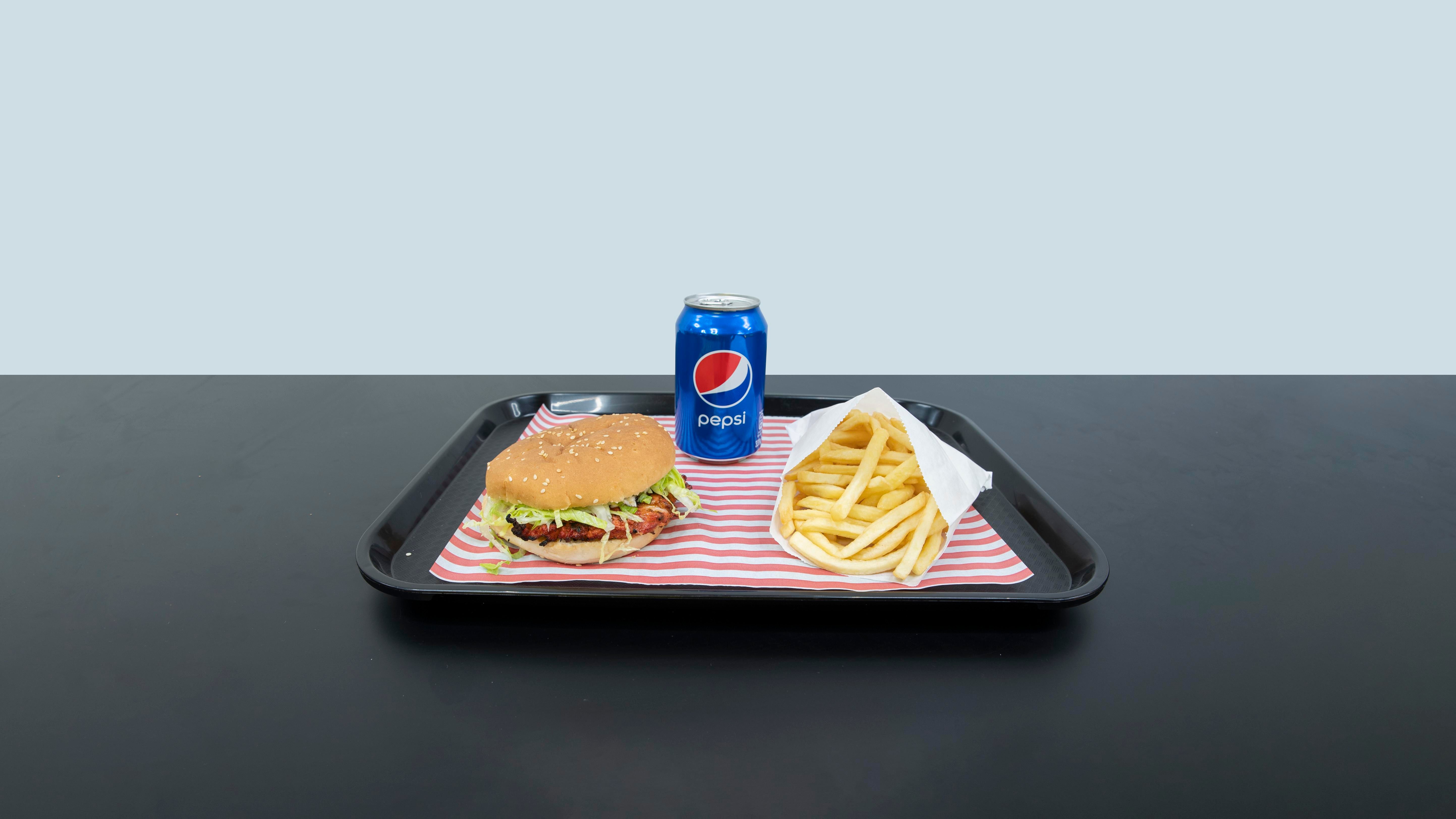 Cluckin Grilled Burger