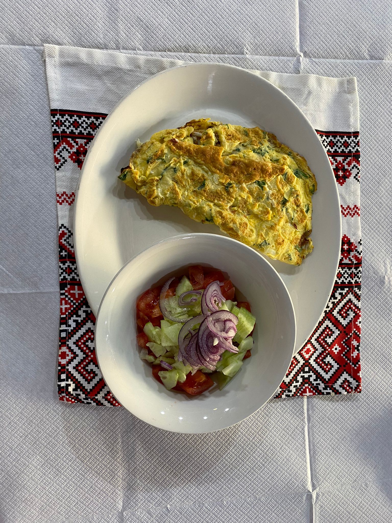 Vegetable Omelette / Omletă Vegetală