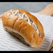 Tuna mayo and spring onions BRIDGE ROLL