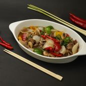 Stir Fried Beef With Sweet Basil