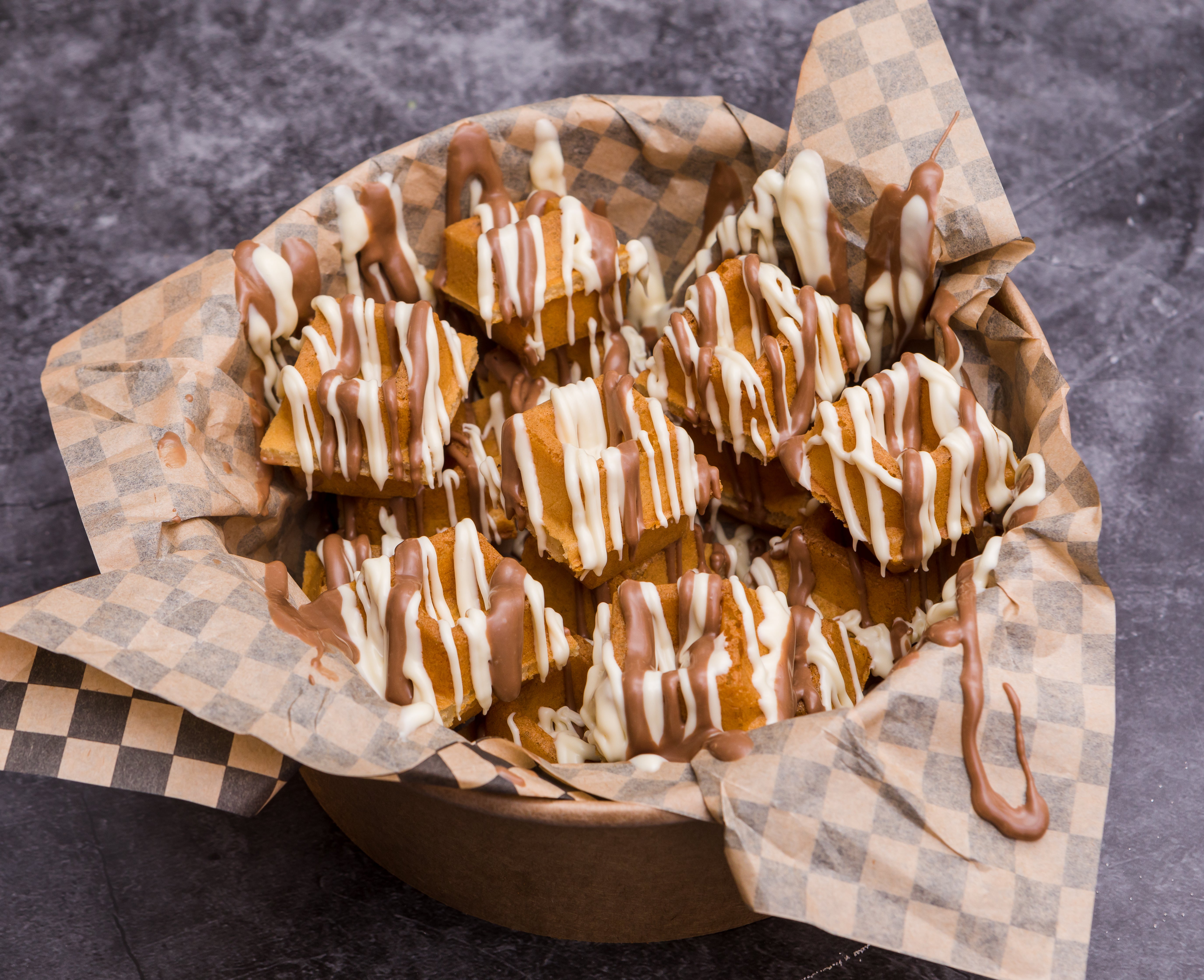 Milk & White Chocolate Waffle