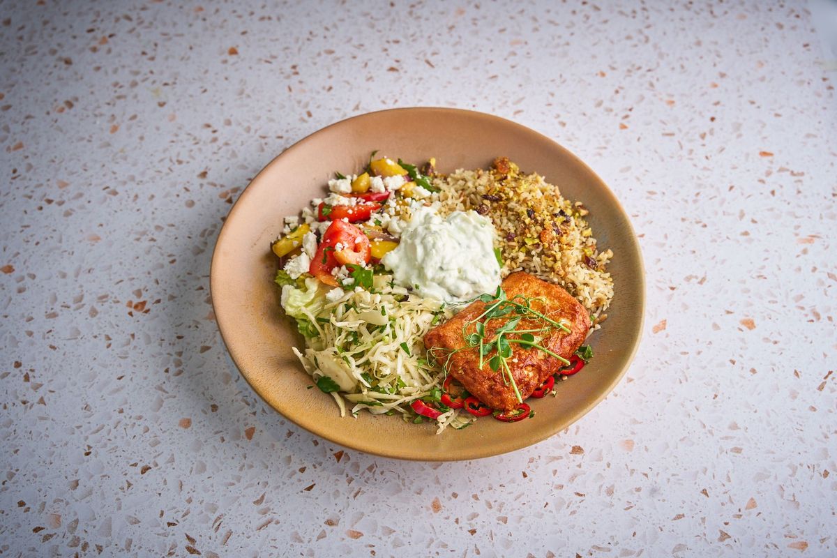 Halloumi Mediterranean Bowl