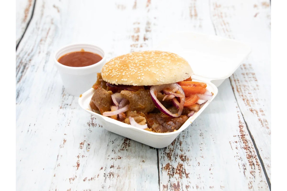 Lamb Doner Meat Burger