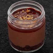 Nutella Cheesecake Trifle Jar