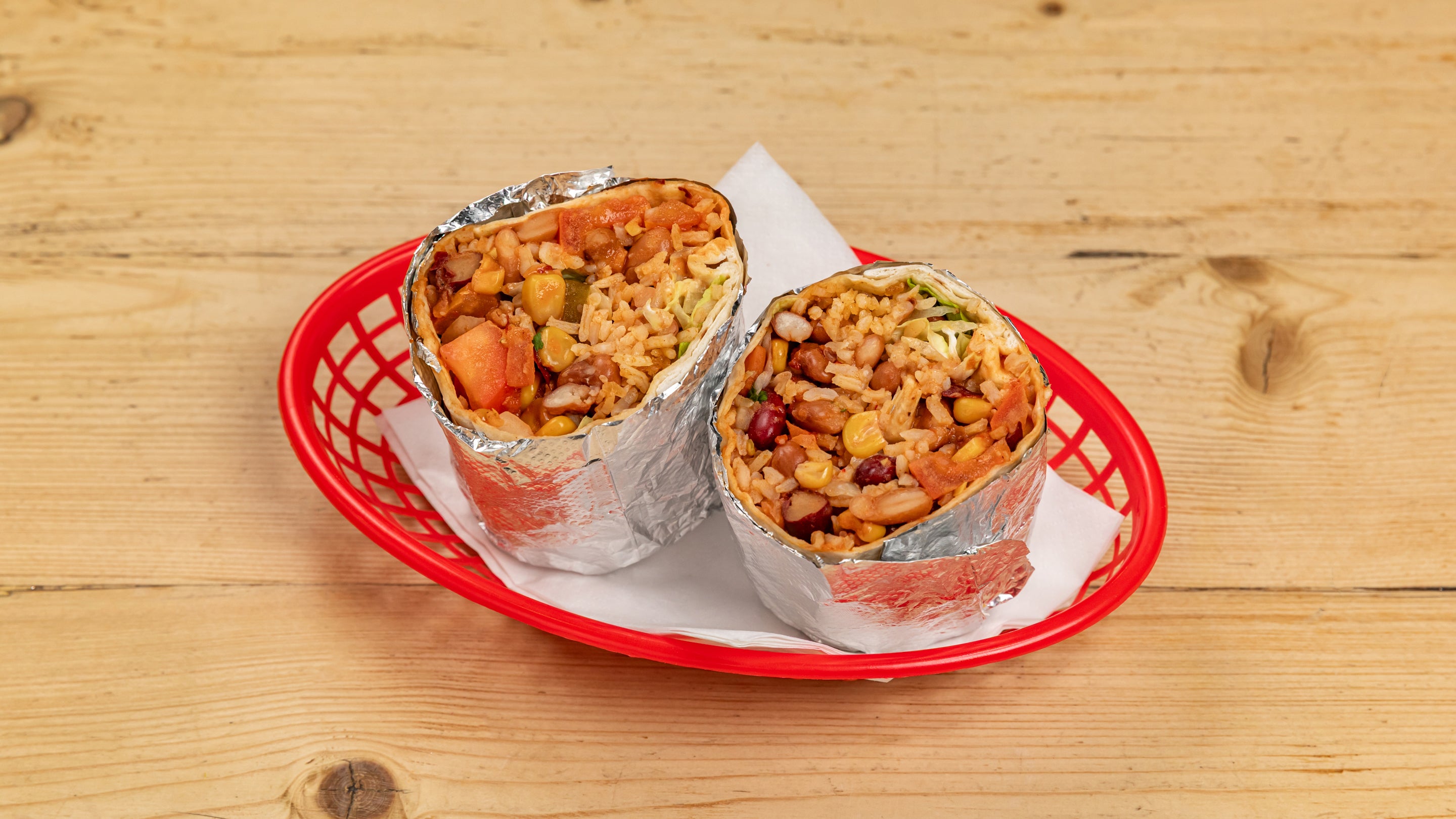 Burritos de Vegetariano