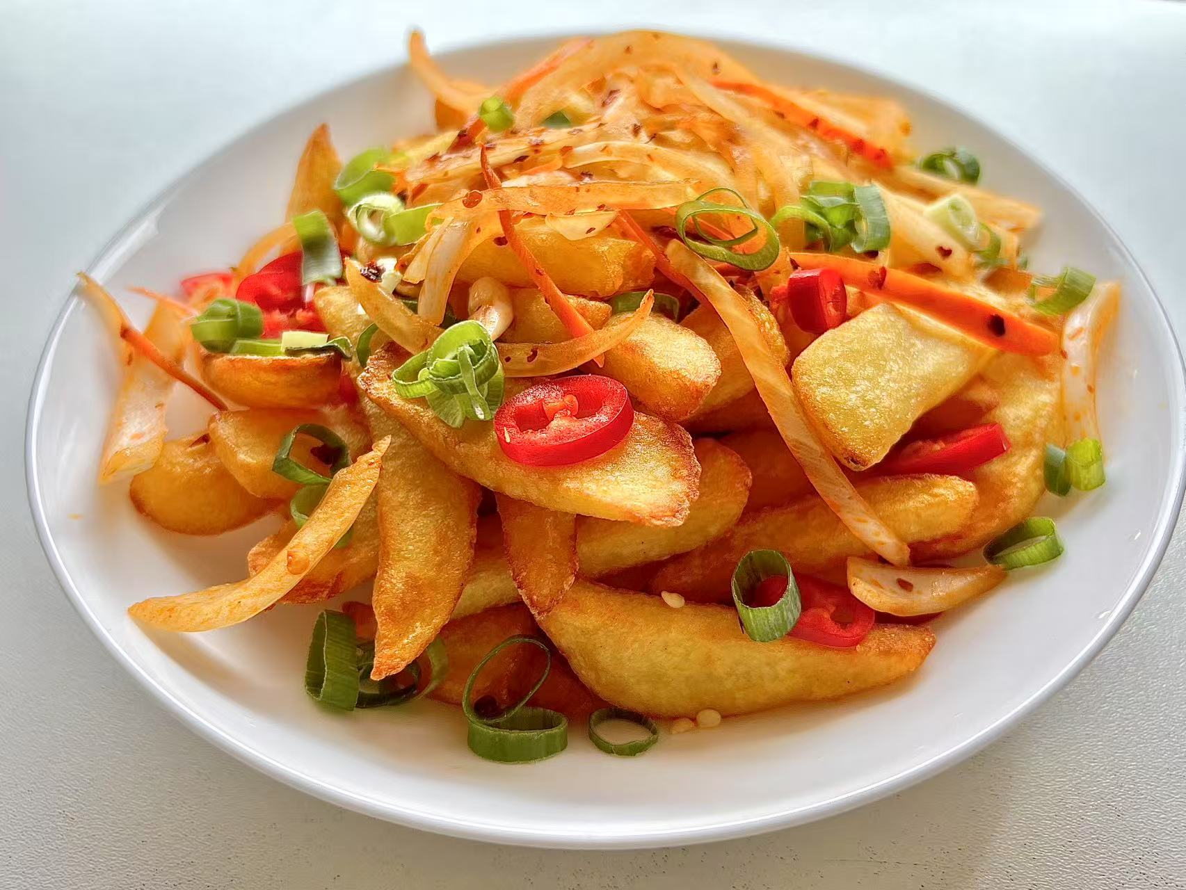 Salt & Pepper Chips (Spicy / V) 椒盐薯条