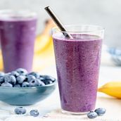 Blue berry banana
