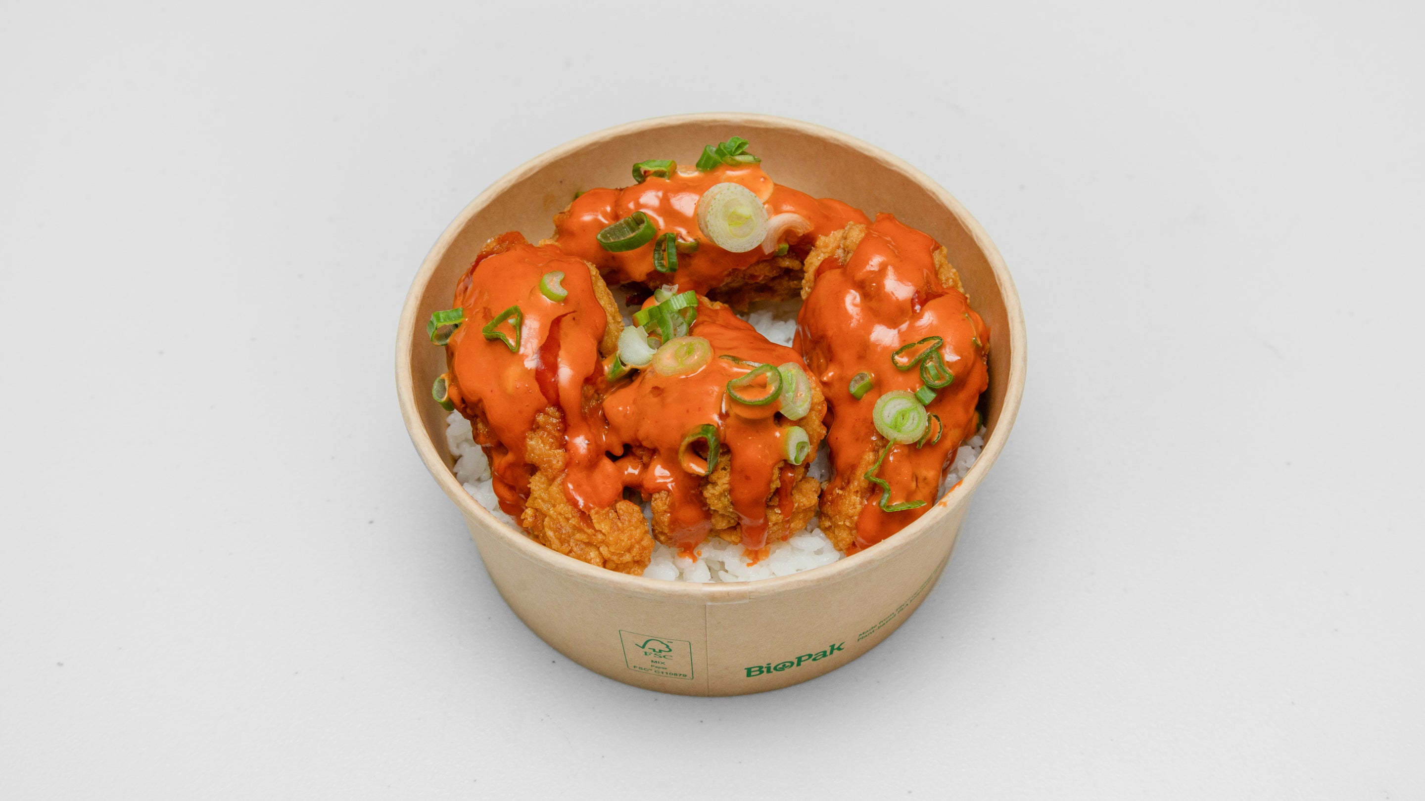 😈🌶️ Korean Sweet & Spicy  Chicken Wings Rice Bowl