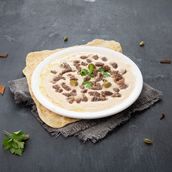 Hummus with Meat