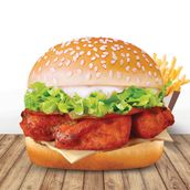 Chicken Tikka Burger