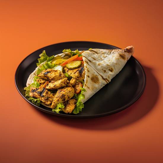 Chicken Shawarma with Pita Bread 🥙