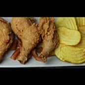 Fried Chicken Thighs 4 Pieces