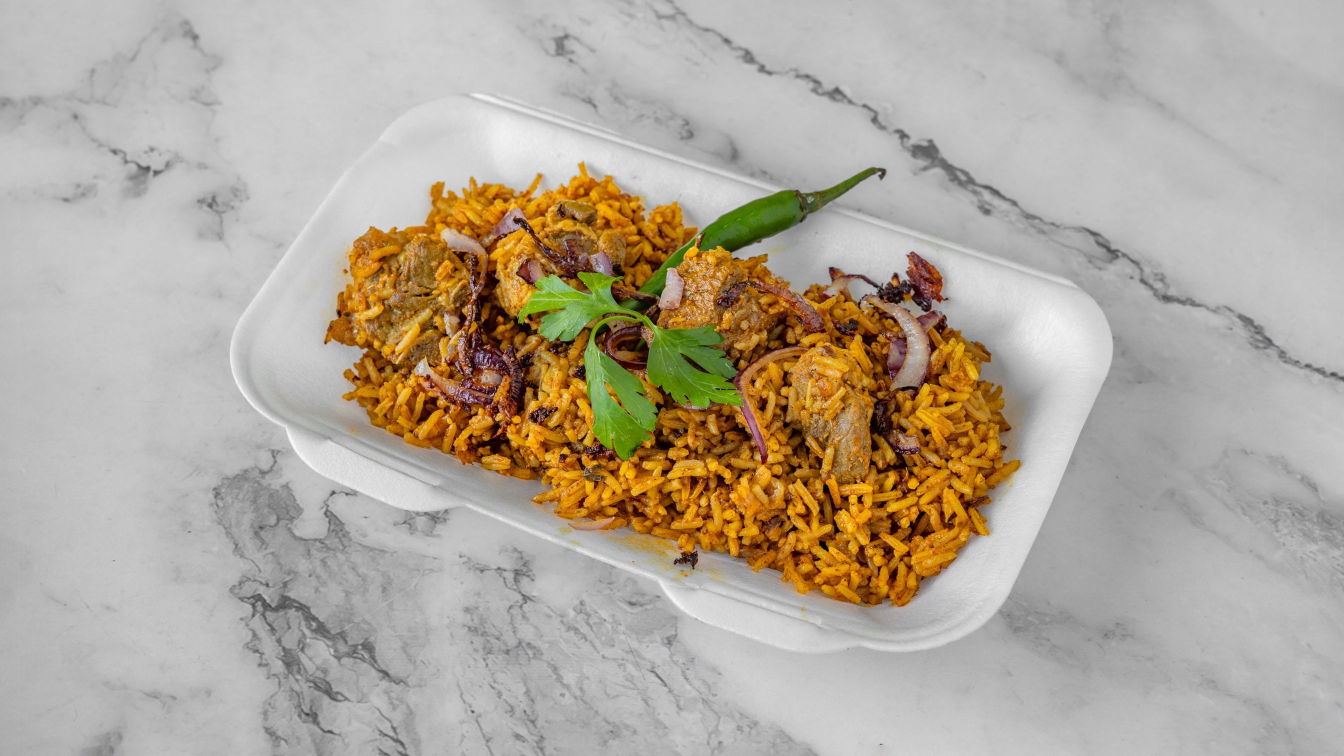 2. Lamb Biriyani
