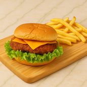 Crispy Buffalo Chicken Burger