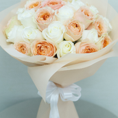 White And Peach