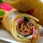 Chicken Porotta Roll