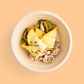 High Protein Feta Cheese Omelette 550 Kcal