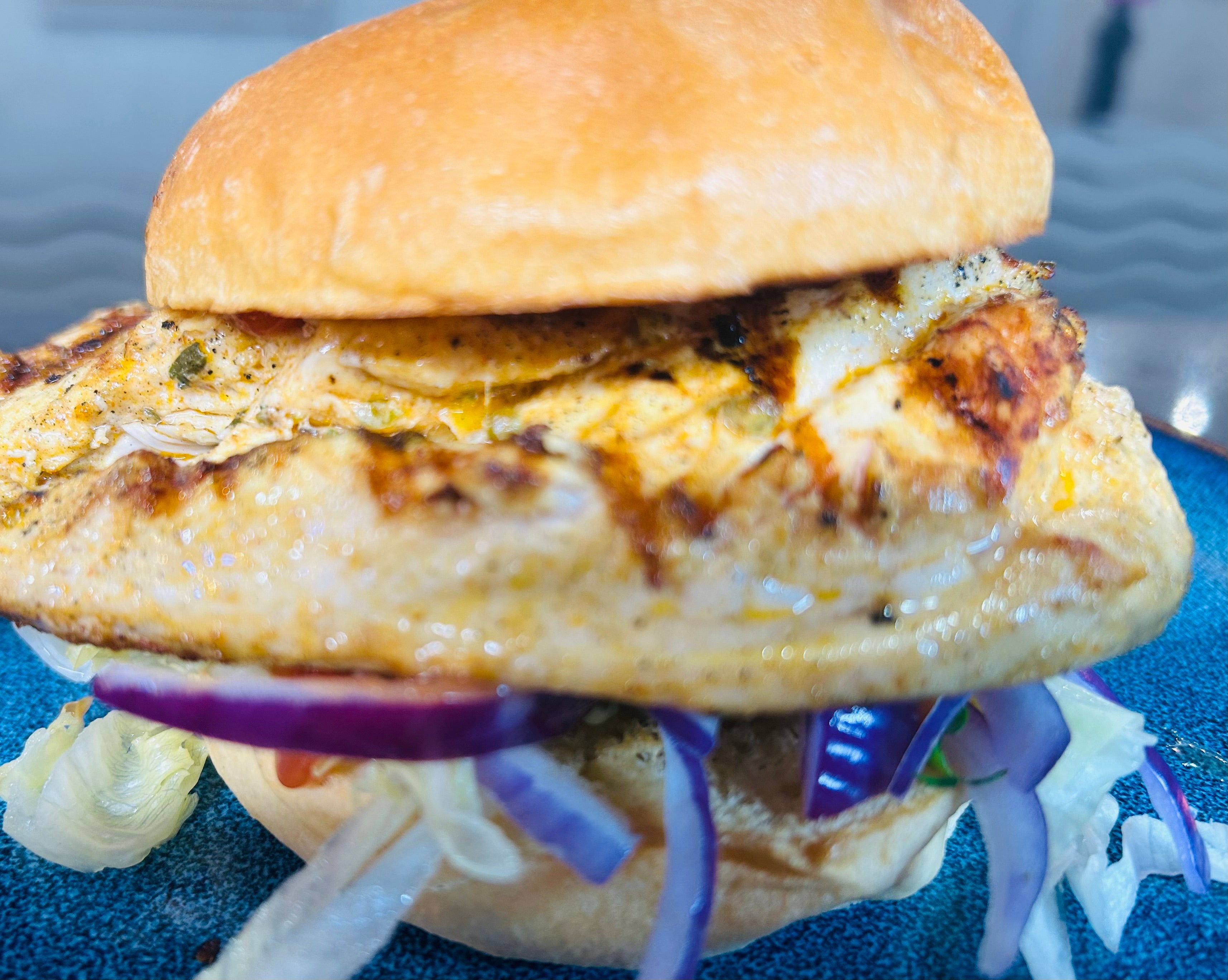 Grilled Chicken Burger