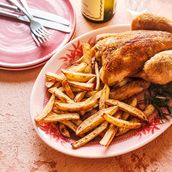 Whole Lechon Manok With Fries
