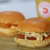 Shrimp Burger Sandwich