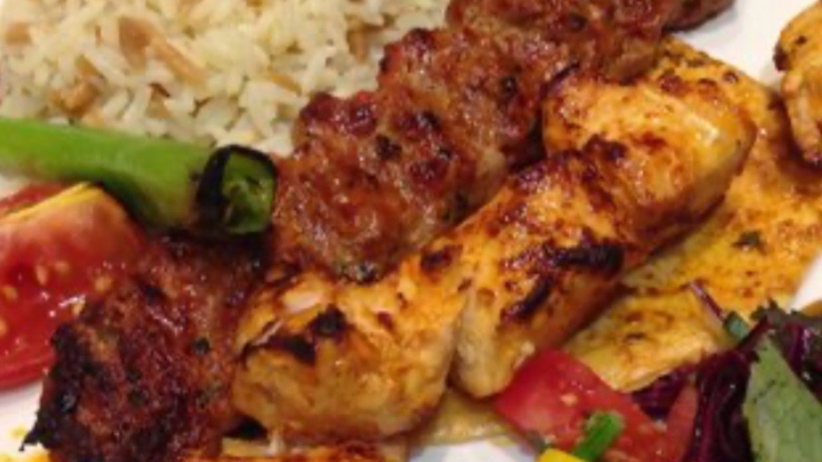 Chicken Shish and Lamb Doner