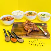 1/2 Chicken + 2 Sides