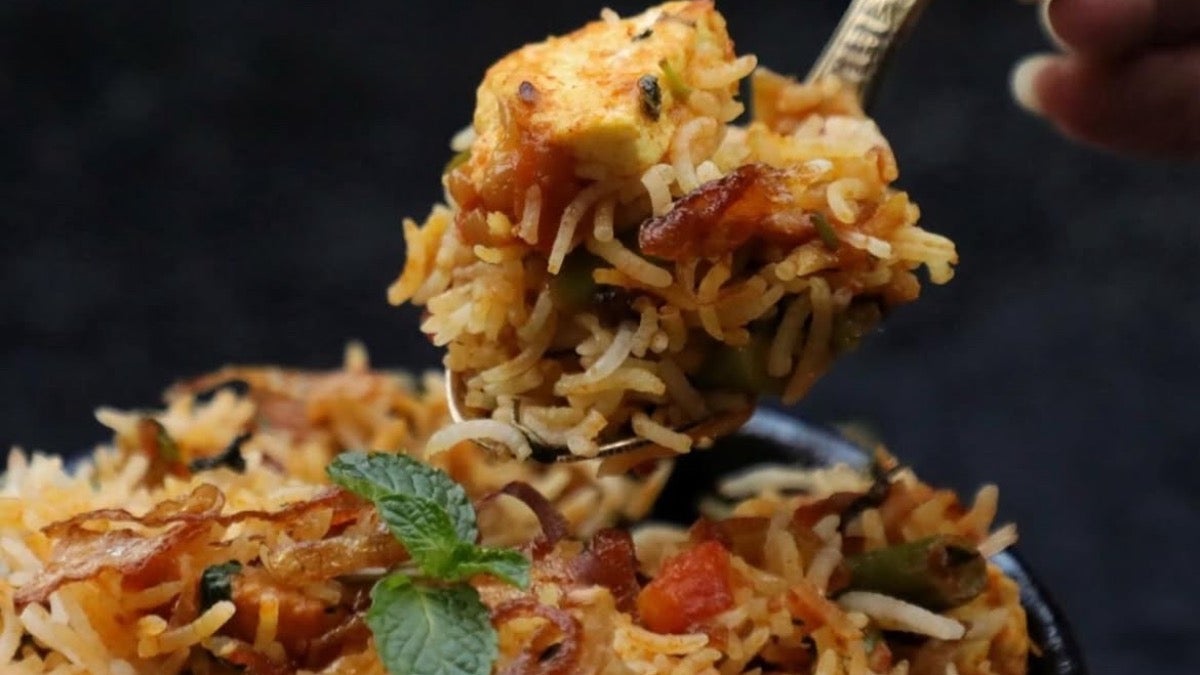 Mixed Vegetable Biryani