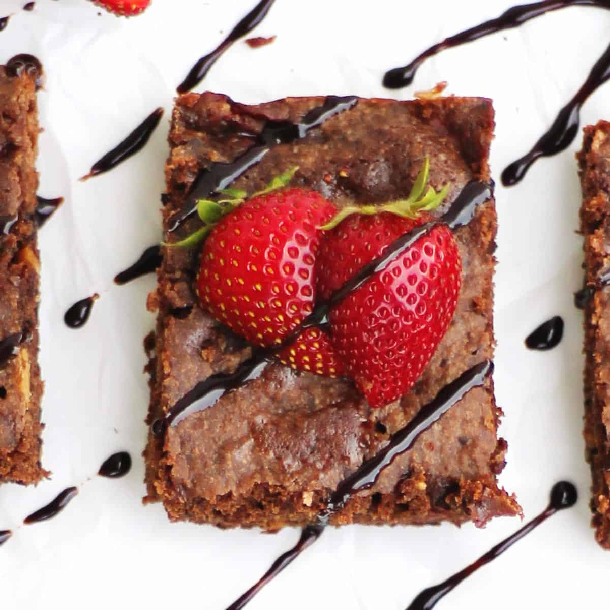 Strawberry Brownie
