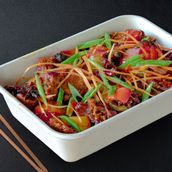 Beef In Schezwan Sauce Spicy 